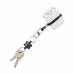 Chaveiro Nite Ize KeyRing 360 com conector rápido magnético em aço inox